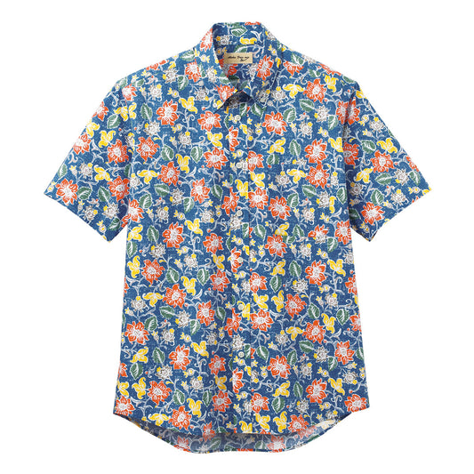 アロハシャツ（花柄） | メンズ | 1枚 | FB4540U | ネイビー