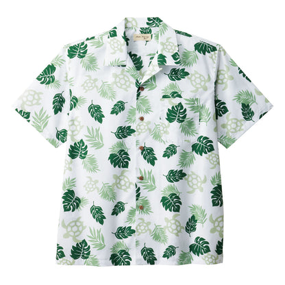 アロハシャツ（ウミガメ） | メンズ | 1枚 | FB4545U | グリーン