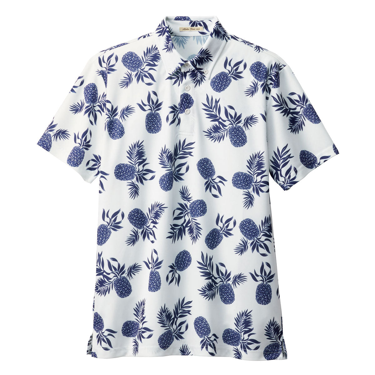 アロハポロシャツ（パイナップル） | メンズ | 1枚 | FB4548U | ホワイト