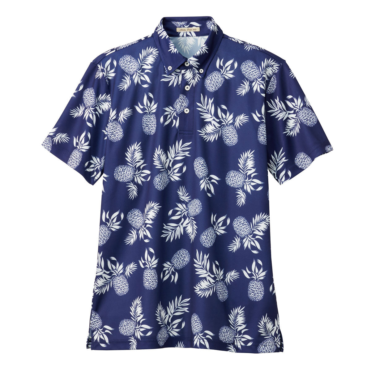 アロハポロシャツ（パイナップル） | メンズ | 1枚 | FB4548U | ネイビー