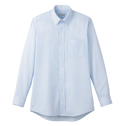 ボタンダウンニット長袖シャツ | メンズ | 1枚 | FB4557U | ブルー