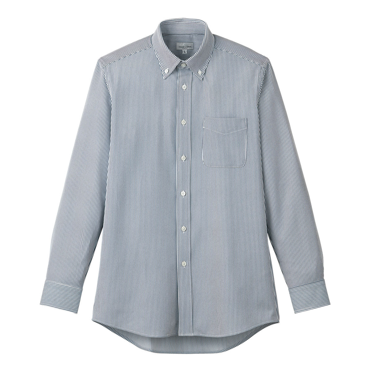 ボタンダウンニット長袖シャツ | メンズ | 1枚 | FB4557U | ネイビー