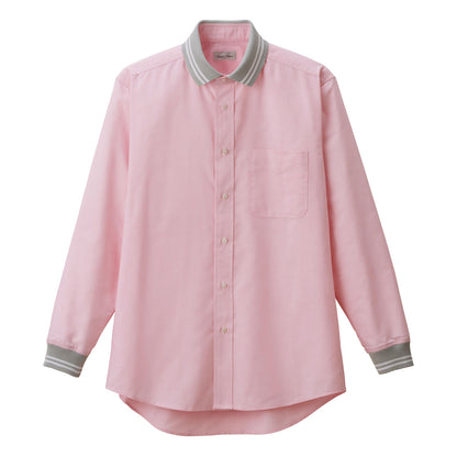 ユニセックスリブシャツ | メンズ | 1枚 | FB4565U | ピンク（グレーリブ）