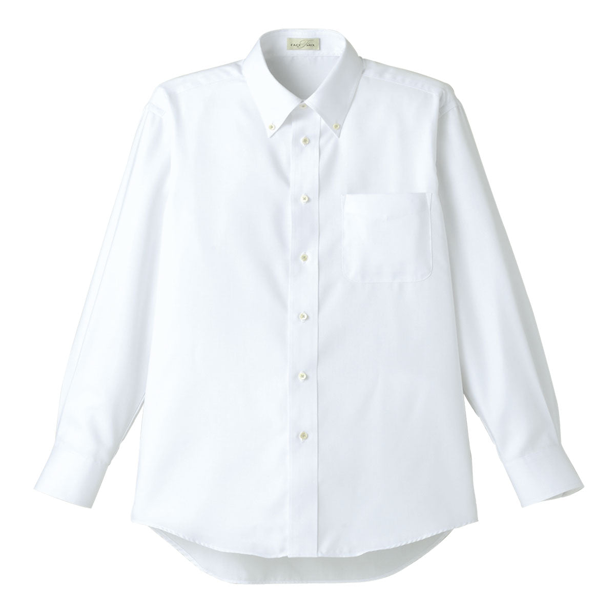 メンズ吸汗速乾長袖シャツ | メンズ | 1枚 | FB5015M | ホワイト