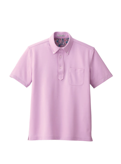 メンズポロシャツ(花柄 B) | メンズ | 1枚 | FB5025M | ラベンダー