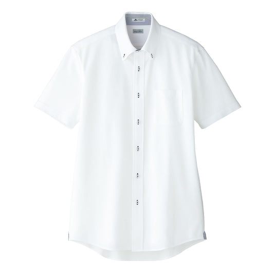 メンズ吸汗速乾ニット半袖シャツ | メンズ | 1枚 | FB5027M | ネイビー