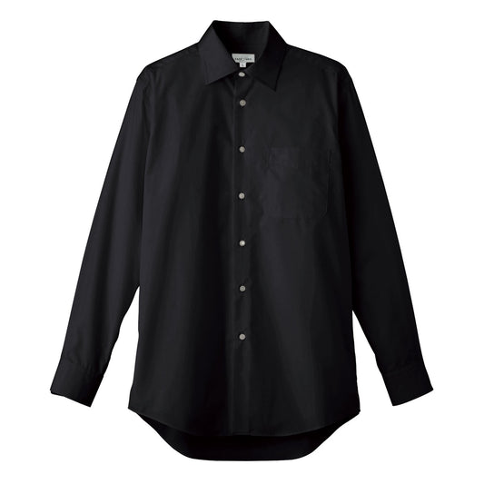 メンズストレッチ長袖シャツ | メンズ | 1枚 | FB5037M | ブラック