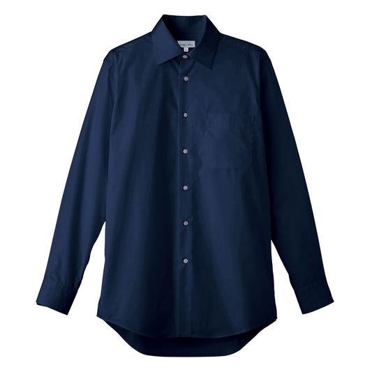 メンズストレッチ長袖シャツ | メンズ | 1枚 | FB5037M | ネイビー