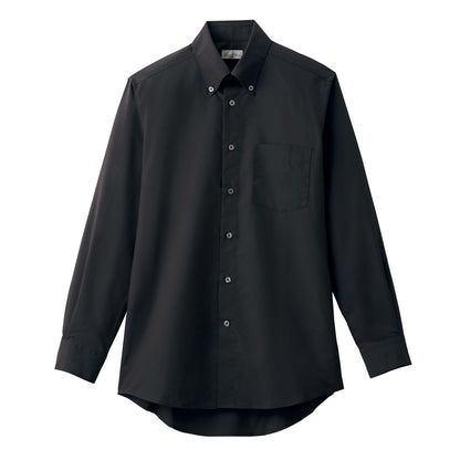 メンズボタンダウン長袖シャツ | メンズ | 1枚 | FB5049M | ブラック