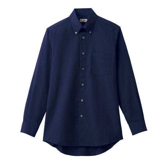 メンズボタンダウン長袖シャツ | メンズ | 1枚 | FB5049M | ネイビー