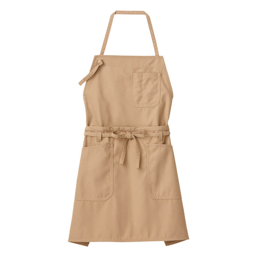 2WAYエプロン | カフェ・飲食店制服 | 1枚 | FK7158 | モカ
