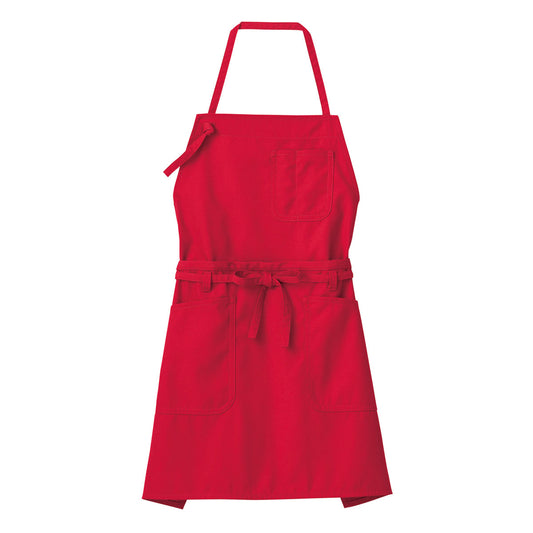 2WAYエプロン | カフェ・飲食店制服 | 1枚 | FK7158 | レッド