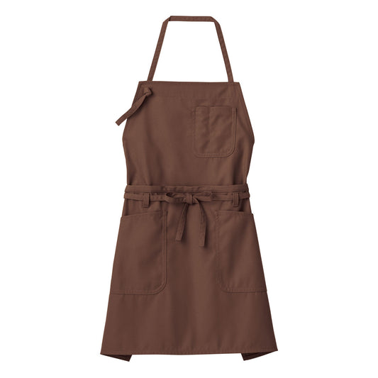 2WAYエプロン | カフェ・飲食店制服 | 1枚 | FK7158 | ブラウン