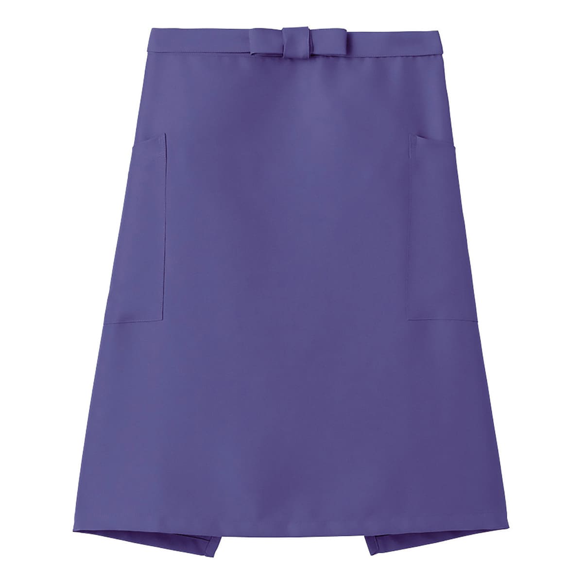 ミドルエプロン | カフェ・飲食店制服 | 1枚 | FK7166 | ブルー