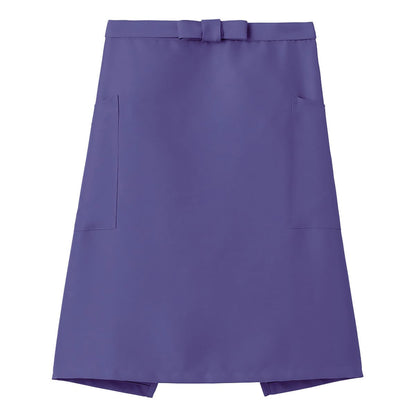 ミドルエプロン | カフェ・飲食店制服 | 1枚 | FK7166 | ブルー