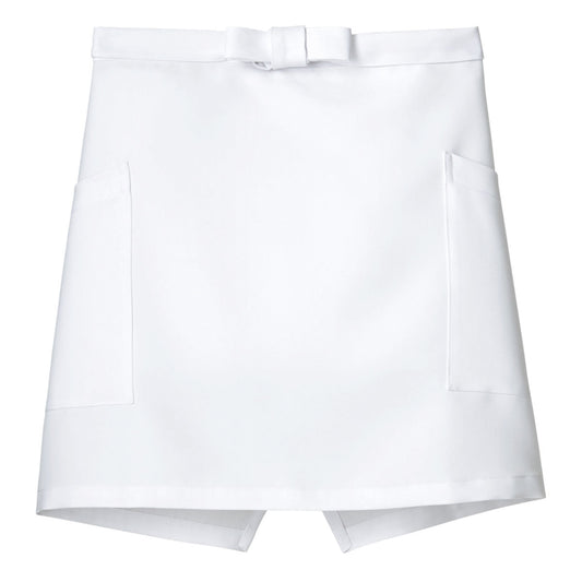 ショートエプロン | カフェ・飲食店制服 | 1枚 | FK7167 | ホワイト