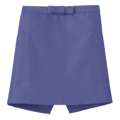 ショートエプロン | カフェ・飲食店制服 | 1枚 | FK7167 | ブルー