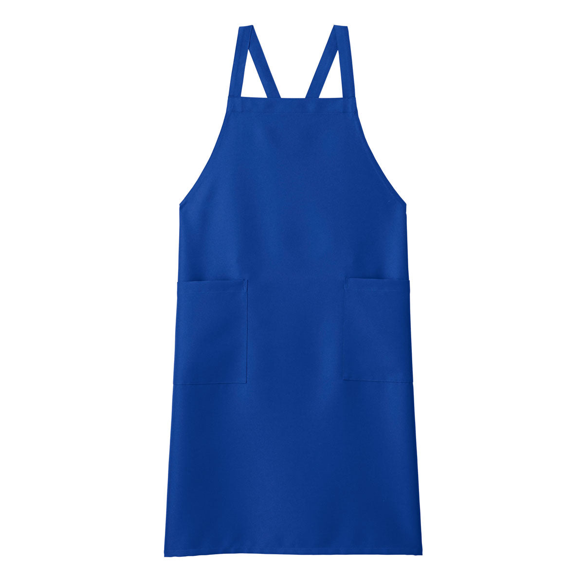 胸当てエプロン | カフェ・飲食店制服 | 1枚 | FK7168 | ブルー