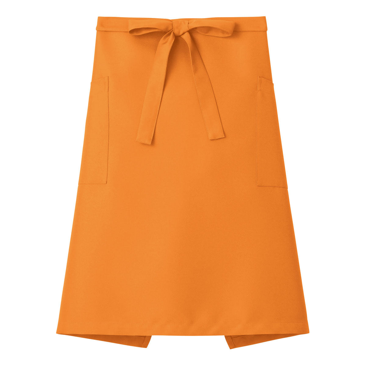 ミドルエプロン | カフェ・飲食店制服 | 1枚 | FK7170 | オレンジ