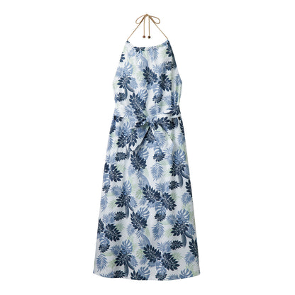 エプロンドレス（シダ） | カフェ・飲食店制服 | 1枚 | FK7174 | ホワイト