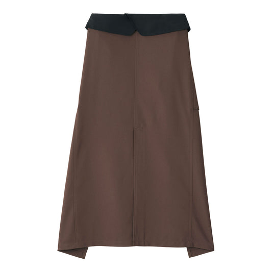 ソムリエエプロン | カフェ・飲食店制服 | 1枚 | FK7178 | ブラウン×ブラック