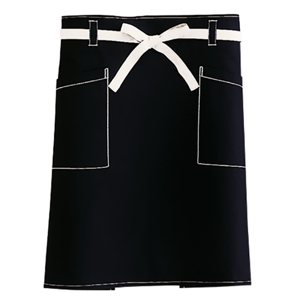 ミドルエプロン | ノベルティ(小物) | 1枚 | FK7197 | ブラック