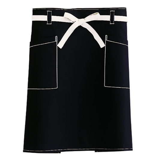 ミドルエプロン | ノベルティ(小物) | 1枚 | FK7197 | ブラック