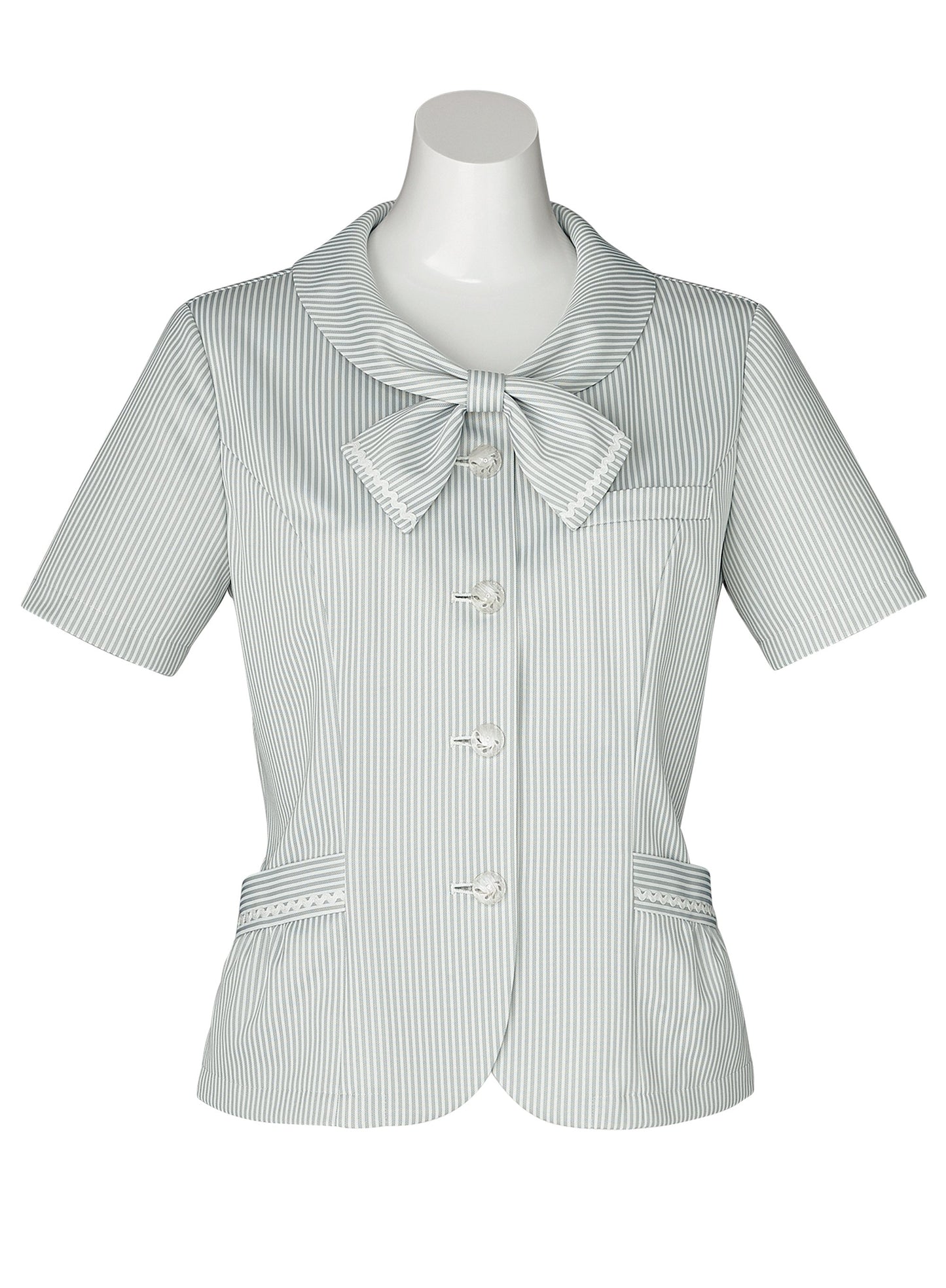 オーバーブラウス | レディース | 1枚 | KK7812 | グレー