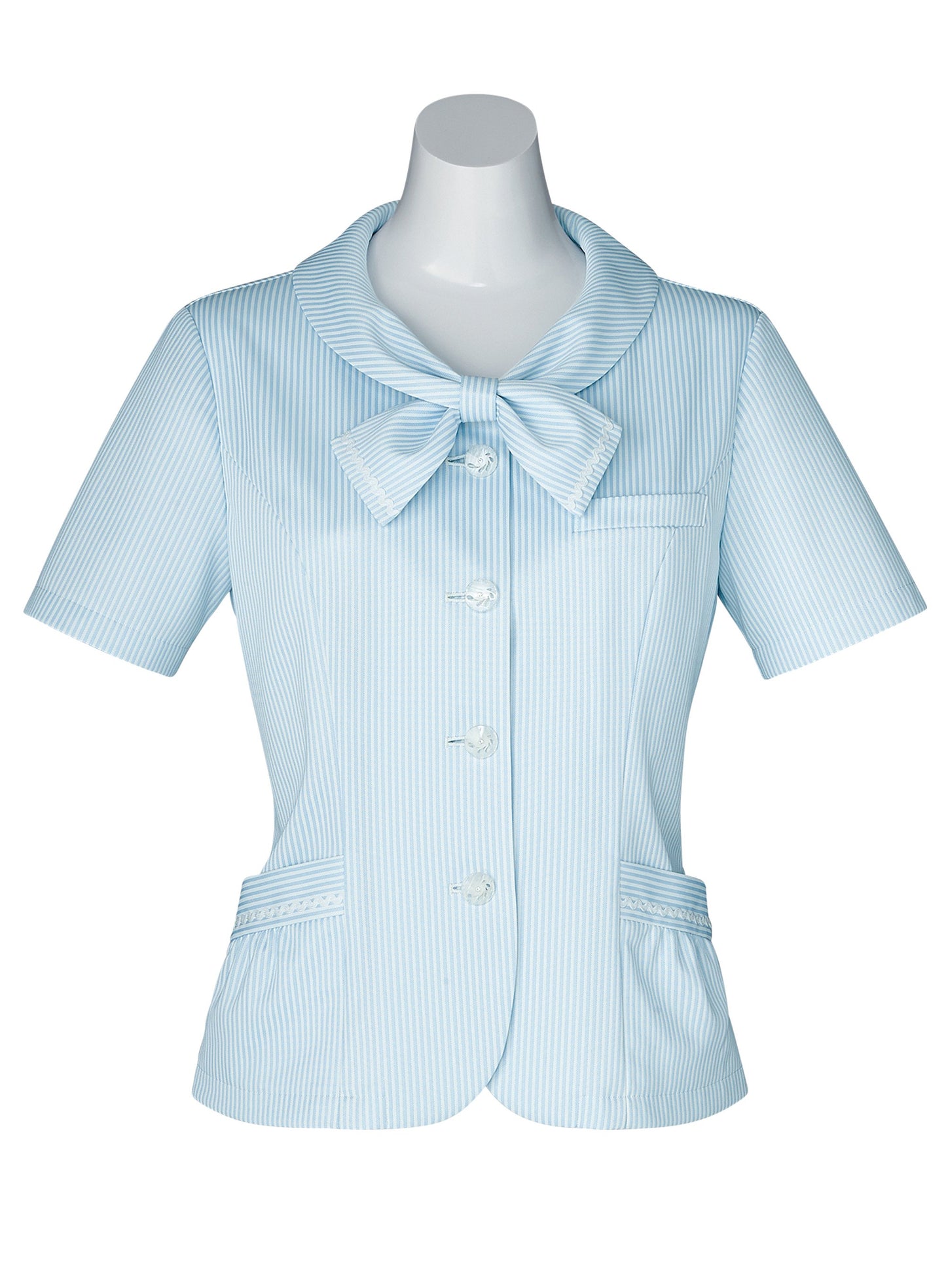 オーバーブラウス | レディース | 1枚 | KK7812 | ブルー