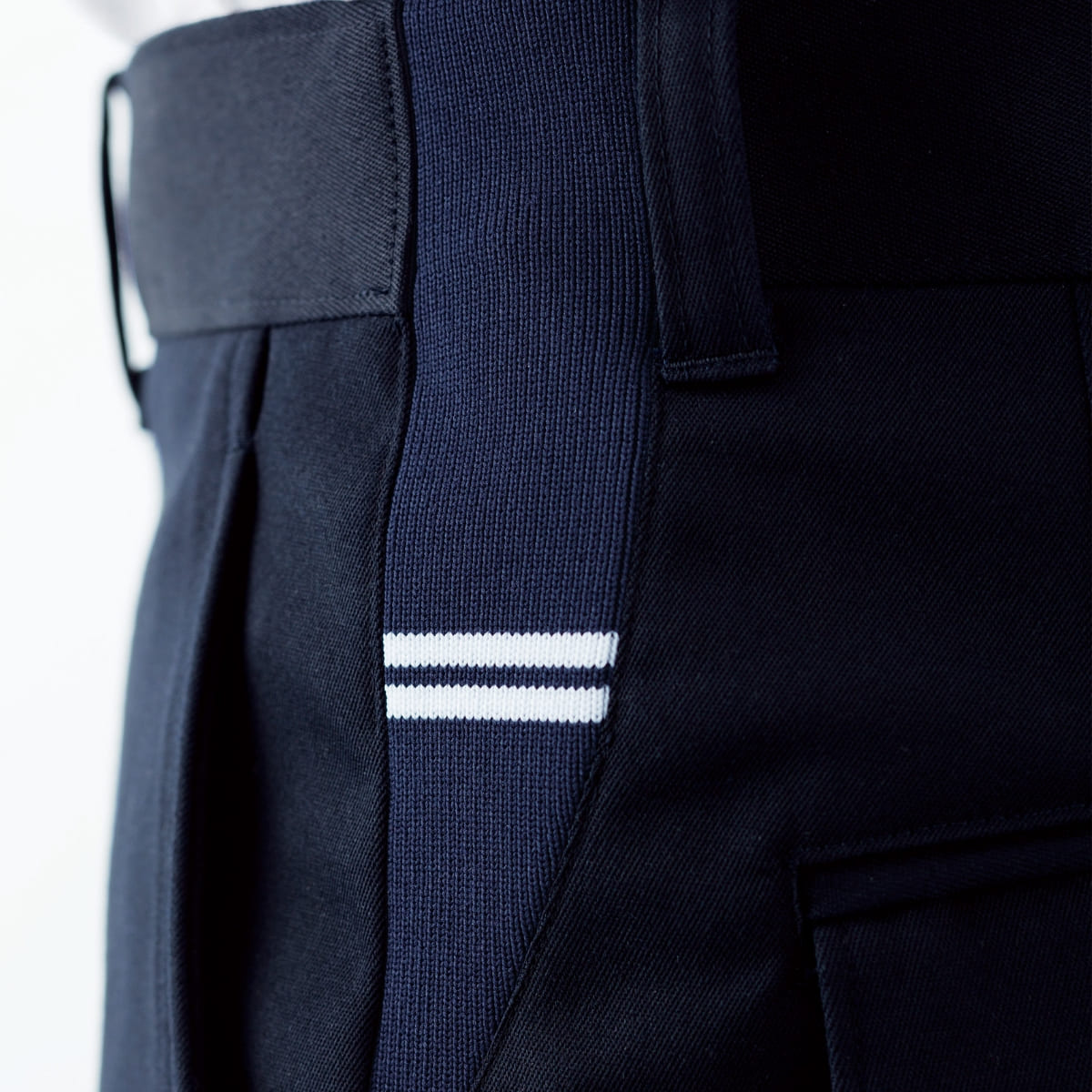 メンズストレッチウエストリブパンツ | メンズ | 1枚 | FP6006M | ネイビー