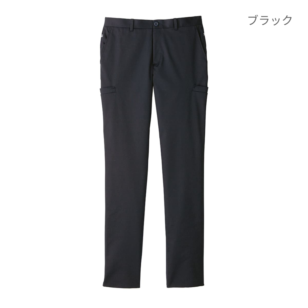 メンズストレッチウエストリブパンツ | メンズ | 1枚 | FP6006M | ブラック