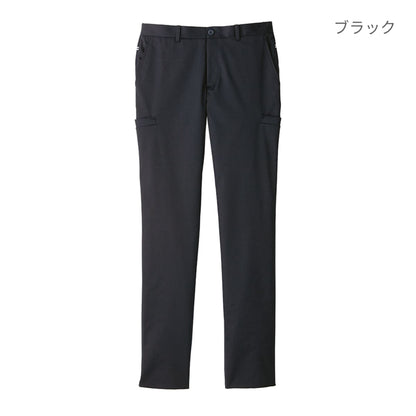 メンズストレッチウエストリブパンツ | メンズ | 1枚 | FP6006M | ブラック