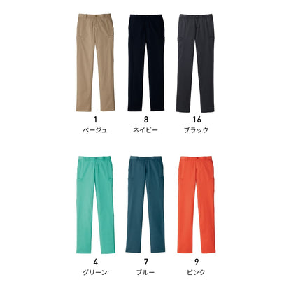 レディスストレッチカラーチノ | レディース | 1枚 | FP6305L | ブラック