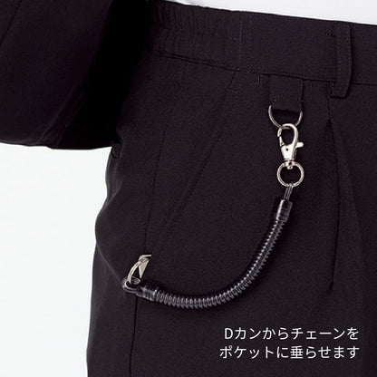 裾上げらくらくスリムパンツ | メンズ | 1枚 | FP6707U | ブラック