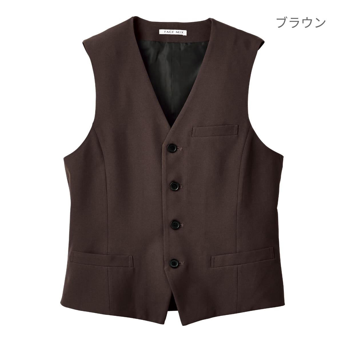 ベスト | メンズ | 1枚 | FV1700U | ブラック