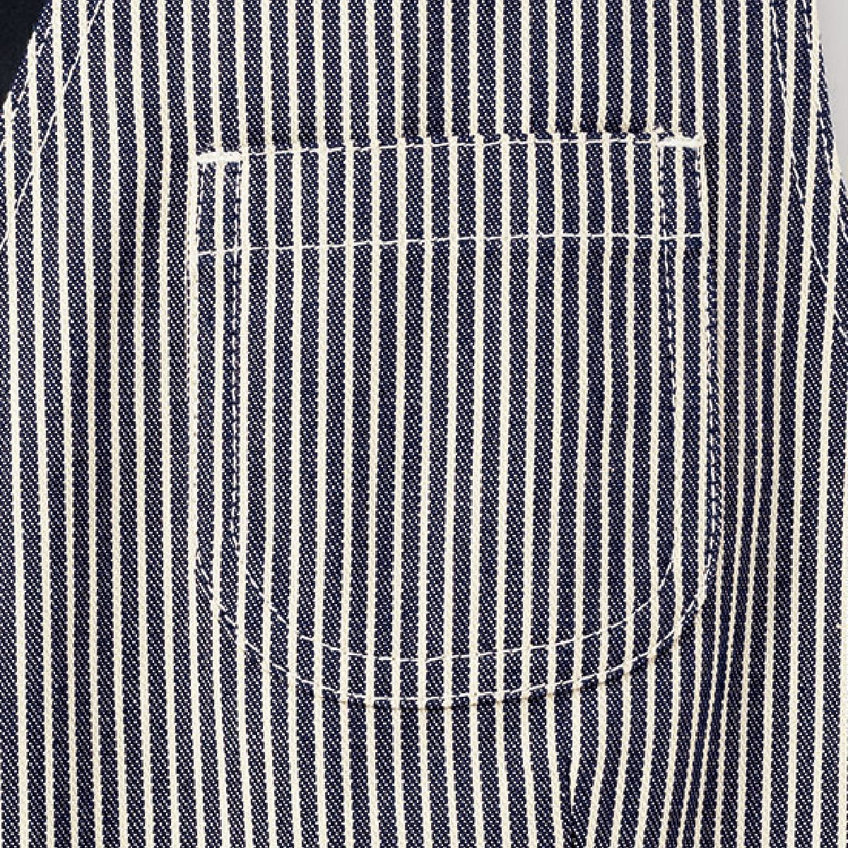 ヒッコリーベスト | メンズ | 1枚 | FV1701U | ホワイト×ブラック