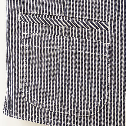 ヒッコリーベスト | メンズ | 1枚 | FV1701U | ホワイト×ブラック