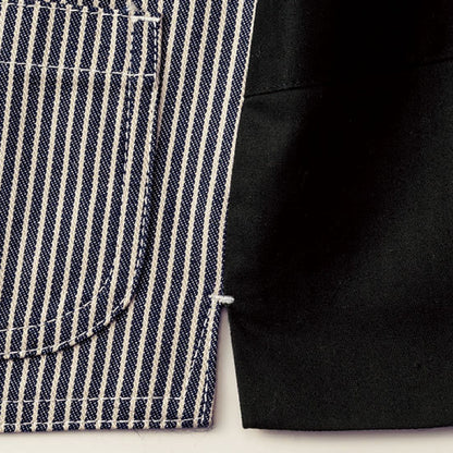 ヒッコリーベスト | メンズ | 1枚 | FV1701U | ホワイト×ブラック