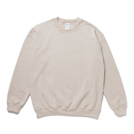 8.0オンス ヘビーブレンド クルーネック スウェットシャツ | ビッグサイズ | 1枚 | 18000 | サンド