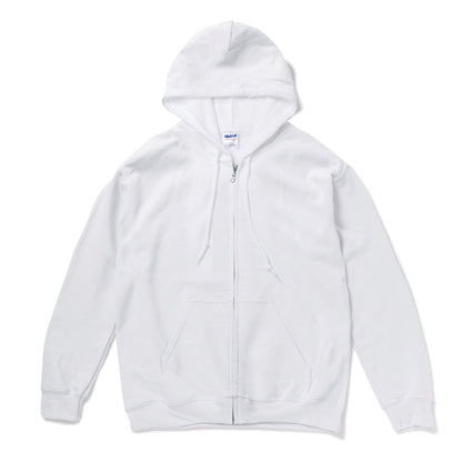 8.0 oz ヘビーブレンドZIPパーカー | メンズ | 1枚 | 18600 | ホワイト
