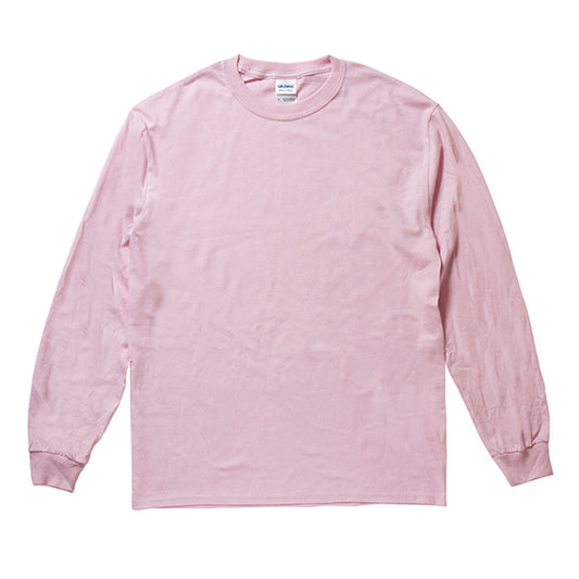 6.0オンス ウルトラコットン 長袖Tシャツ（アメリカンフィット） | ビッグサイズ | 1枚 | 2400 | ライトピンク