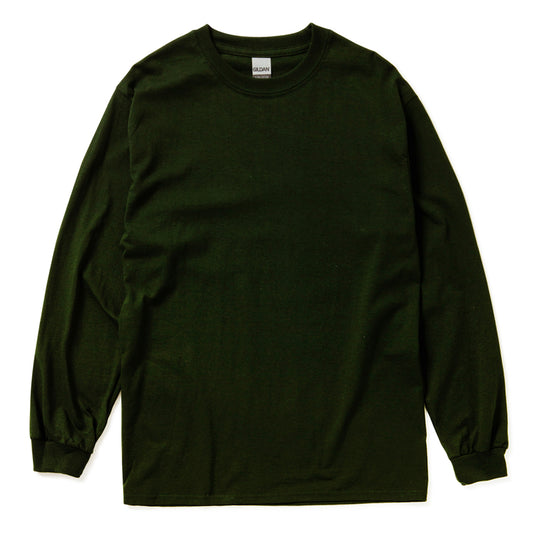 6.0オンス ウルトラコットン 長袖Tシャツ（アメリカンフィット） | ビッグサイズ | 1枚 | 2400 | フォレスト