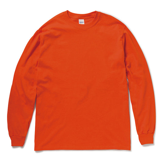 6.0オンス ウルトラコットン 長袖Tシャツ（アメリカンフィット） | メンズ | 1枚 | 2400 | オレンジ