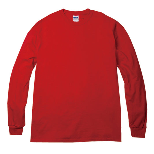 6.0オンス ウルトラコットン 長袖Tシャツ（アメリカンフィット） | ビッグサイズ | 1枚 | 2400 | レッド