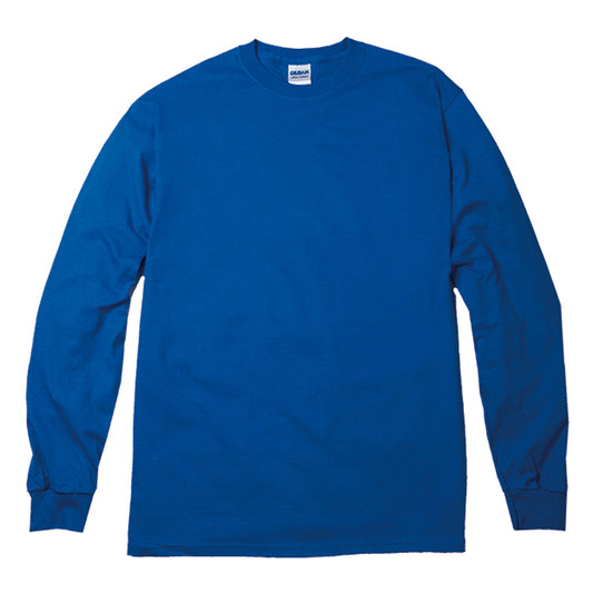 6.0オンス ウルトラコットン 長袖Tシャツ（アメリカンフィット） | ビッグサイズ | 1枚 | 2400 | ロイヤル