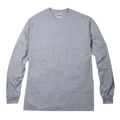 6.0オンス ウルトラコットン 長袖Tシャツ（アメリカンフィット） | メンズ | 1枚 | 2400 | スポーツグレー