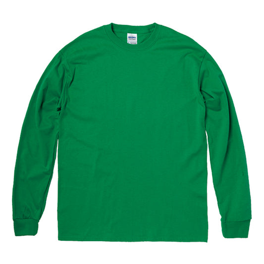6.0オンス ウルトラコットン 長袖Tシャツ（アメリカンフィット） | ビッグサイズ | 1枚 | 2400 | アイリッシュグリーン
