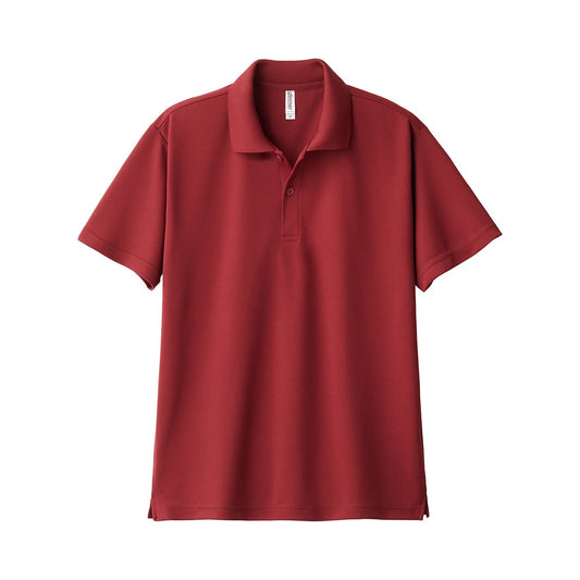 ドライポロシャツ | キッズ | 1枚 | 00302-ADP | バーガンディ