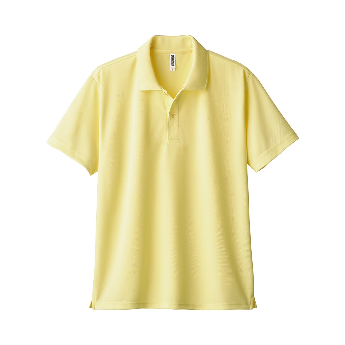 ドライポロシャツ | キッズ | 1枚 | 00302-ADP | ライトイエロー