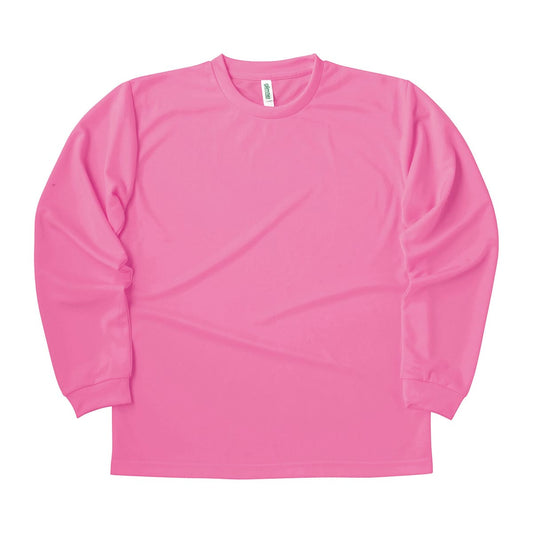 ドライロングスリーブTシャツ | メンズ | 1枚 | 00304-ALT | ピンク